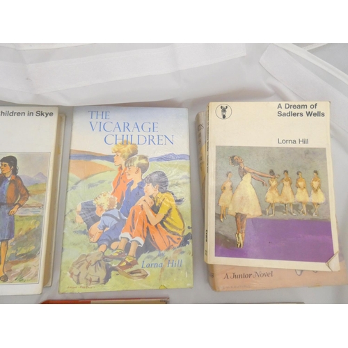 154 - HILL LORNA.  1st eds. in d.w's of The Vicarage Children, The Vicarage Children In Skye & Mo... 