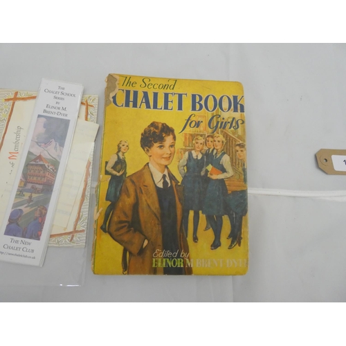 167 - BRENT-DYER ELINOR M.  The Second Chalet Book for Girls, poor cond.; also Chalet Book membe... 