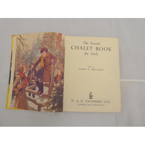 167 - BRENT-DYER ELINOR M.  The Second Chalet Book for Girls, poor cond.; also Chalet Book membe... 