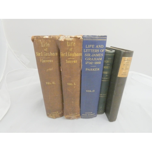 175 - TORRENS T. McC.  The Life & Times of the Right Honourable Sir James R. G Graham. 2 vol... 