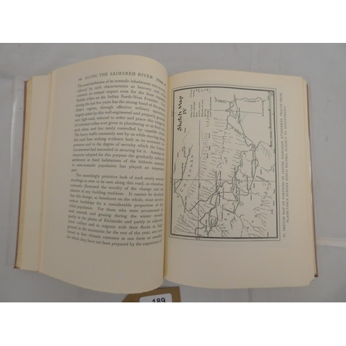 189 - STEIN SIR AUREL.  Old Routes of Western Iran, Narrative of an Archaeological Journey. Half title. Fl... 