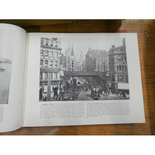 210 - London.  A carton of various vols. incl. photographic views.