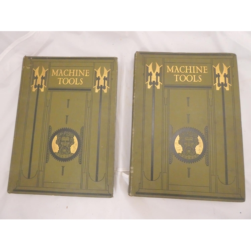 219 - FRENCH J. W.  Machine Tools. 2 vols. Col. diags. & sections & many other illus. Qu... 