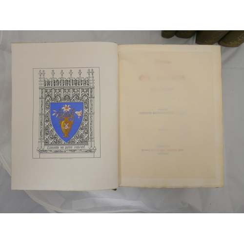 225 - NEW SPALDING CLUB..  6 quarto vols. incl. Records of Aboyne & Records of Invercauld.... 