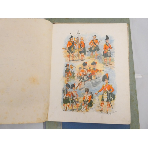 231 - PAYNE HARRY (Illus).  Illustrated Histories of the Scottish Regiments, Book No. 1, The Bla... 