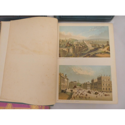 234 - TILLOTSON JOHN.  Album of Scottish Scenery, A Series of Views. Eng. plates. Small quarto. ... 