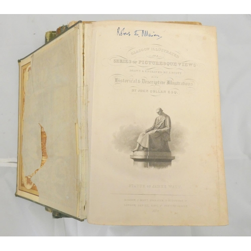 239 - STUART ROBERT & CO. (Pubs).  Views & Notices of Glasgow in Former Times. Litho pla... 