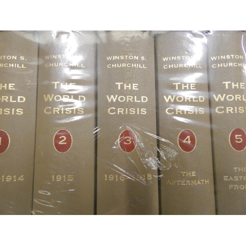 261 - Folio Society.  Winston S. Churchill, The World Crisis. Set of 5 vols. in slip case.... 