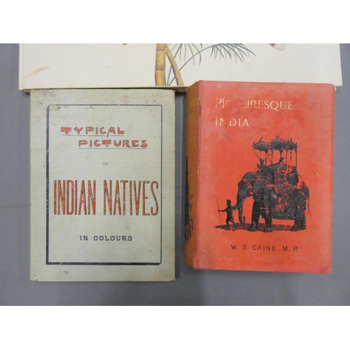 272 - COLEMAN F. M.  Typical Pictures of Indian Natives. Col. frontis & plates after photogr... 