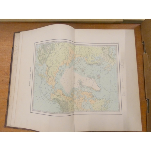 275 - JOHNSTON A. K.  The Royal Atlas of Modern Geography. Good double page eng. maps, col. in outline. Fo... 