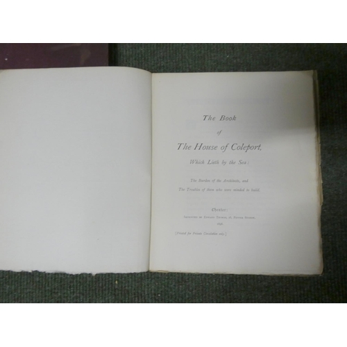 282 - (NIXON WILLIAM).  Nixon's Cheshire Prophecies Reprinted & Edited from the Best Sources... 