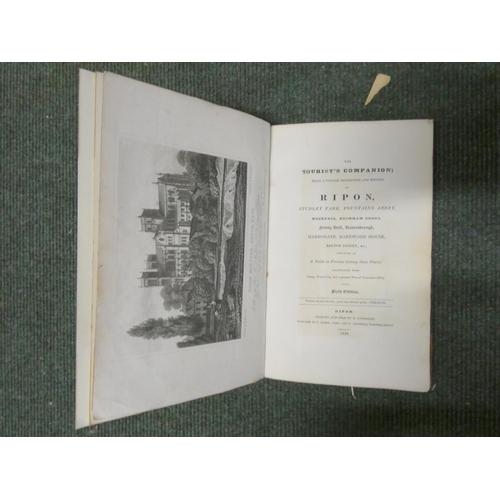 286 - LANGDALE E. (Pubs).  The Tourist's Companion Being a Concise Description & History of Ripon. Eng... 