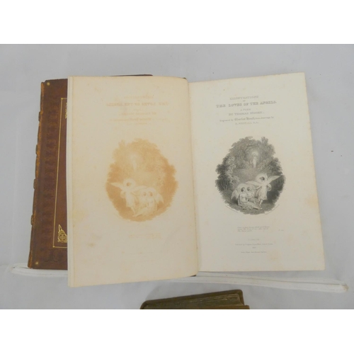 304 - MILMAN H. H. The Fall of Jerusalem, a Dramatic Poem. Half title. Tooled calf gilt, a.e.g. 1820; also... 