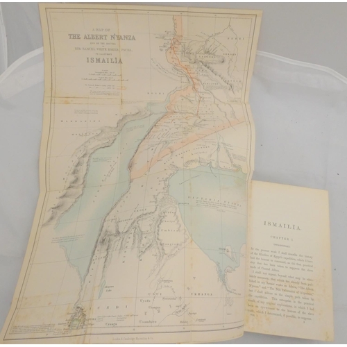 36 - BAKER SIR SAMUEL W.  Ismailia, A Narrative of the Expedition to Central Africa for the Sup... 