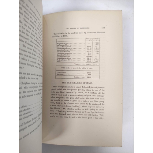 283 - GRAINGE WILLIAM.  The History & Topography of Harrogate & the Forest of Knaresborough. Fldg.... 