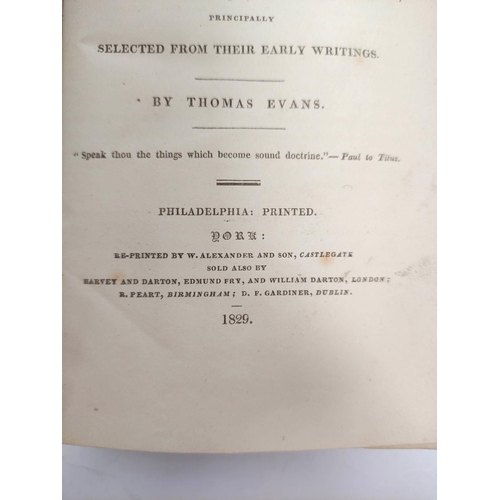 308 - NELSON ROBERT.  The Practice of True Devotion. Eng. port. frontis. 12mo. Old panelled calf, eagle cr... 