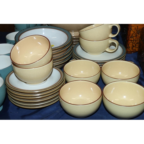 51 - Collection of Denby dinner ware.