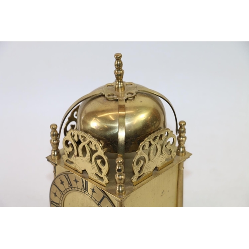 70 - Reproduction lantern clock, trinket boxes to include Limoges, Coalport, etc. and a Royal Copenhagen ... 