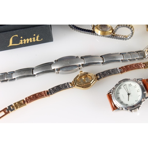 527 - Ladies wristwatches to include Limit, Accurist, Sekonda Timex, Ingersoll, etc.