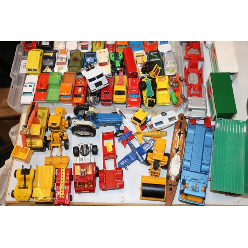 177 - Playworn die-cast vehicles.