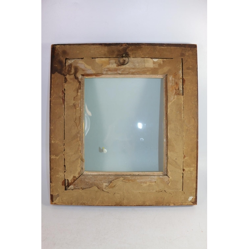 207 - Oak picture frame, 48cm high.