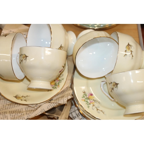 223 - Part teasets to include Newlyn, Aynsley and Louise by Queen Anne.