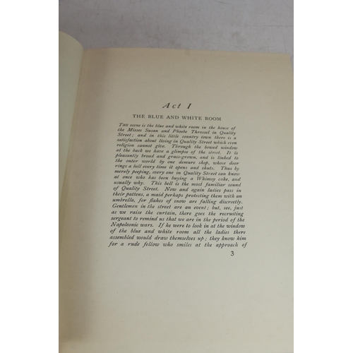 270 - J M Barrie, Quality Street, A Comedy in Four Acts, illus. Hugh Thomson, publ. Hodder & Stoughton... 