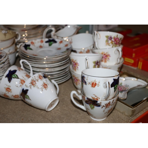 393 - Decorative ceramics to include part tea and dinner services