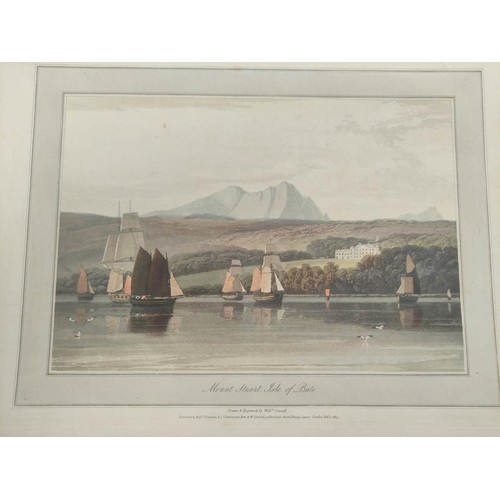 227 - DANIELL WILLIAM.  Voyage Round Great Britain. 29 various loose hand col. aquatint plates incl. Westm... 