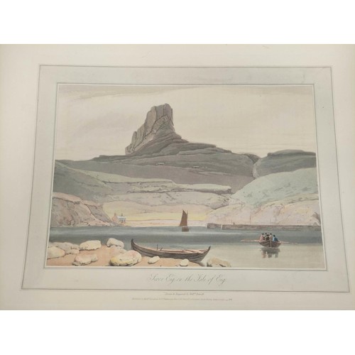 227 - DANIELL WILLIAM.  Voyage Round Great Britain. 29 various loose hand col. aquatint plates incl. Westm... 