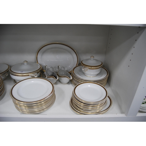 140 - Minton 'Grecian Key' part dinner set.