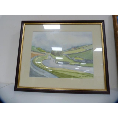 144 - Eric Booth MoodycliffeFive watercolours, mainly landscape scenes.  (5)