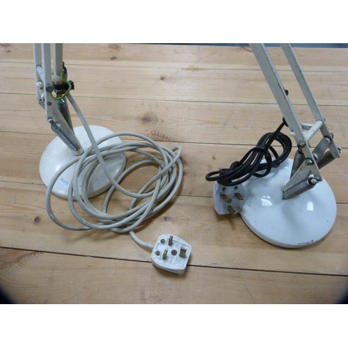 166 - Two vintage angle poise desk lamps.  (2)