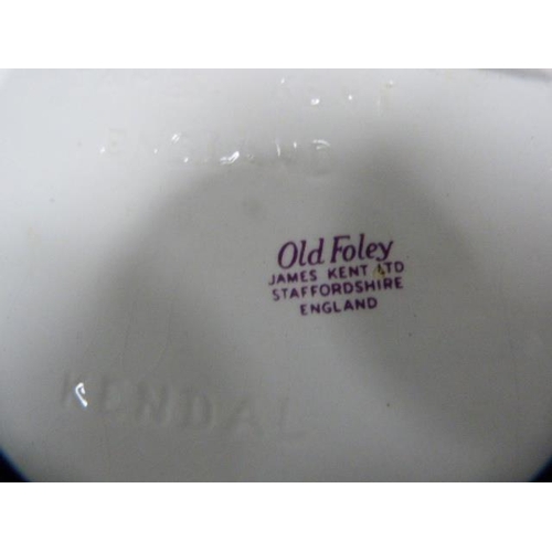 173 - Collection of James Kent Old Foley 'Harmony Rose' tablewares to include dishes, plates etc.