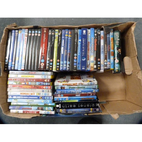 199 - Carton containing DVDs.