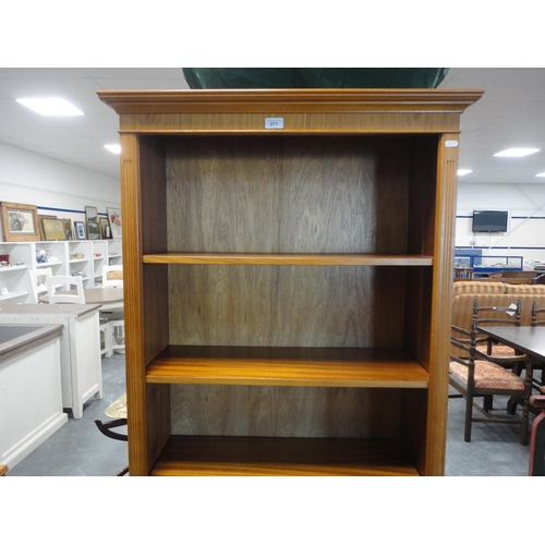 271 - Modern open tall bookcase.