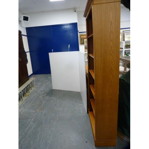 271 - Modern open tall bookcase.