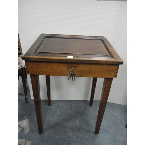 281 - Vintage clerk's desk.