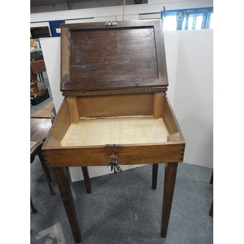 281 - Vintage clerk's desk.