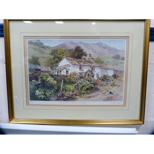 31 - After James McIntosh Patrick'Balshando Farm' and 'Sidlaw Vista from Muirhead'Prints, and another pen... 