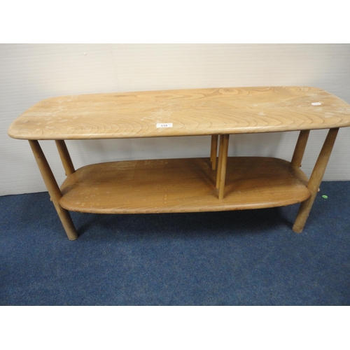 338 - Retro Ercol low table.