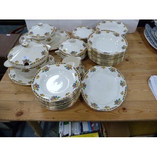 65 - Bridgwood part dinner set.