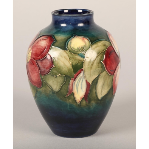 12 - Moorcroft vase 'Anemone' 13 cm high