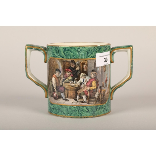 30 - Pratt ware Chocolate mug