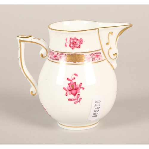 41 - Herend Hungary cream jug, 9 cm