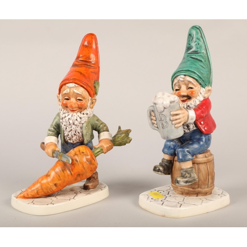 179 - Pair of Hummel Goebel Gnomes (2)