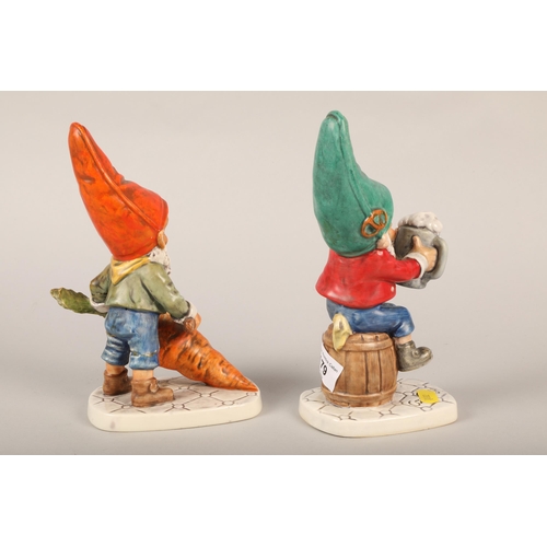 179 - Pair of Hummel Goebel Gnomes (2)