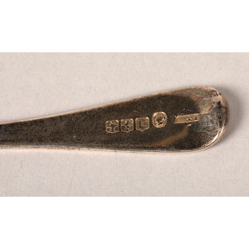 187 - Six silver teaspoons, Glasgow 1875 (6)