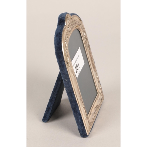 201 - Silver picture frame, Sheffield,