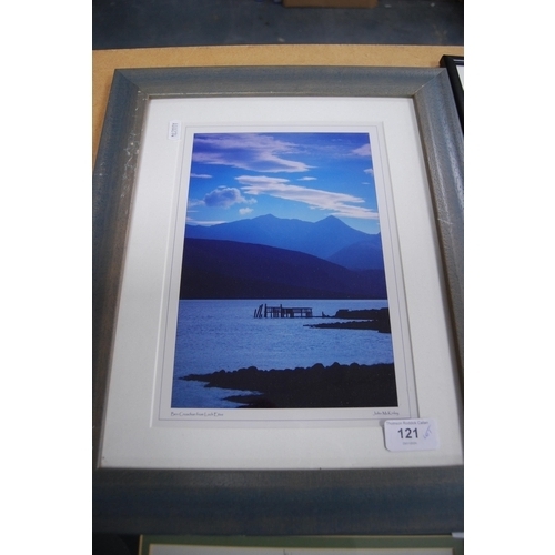 121 - John McKinlayBen Cruachan from Loch EtiveFramed photograph, another by Malcolm McGregor and two othe... 